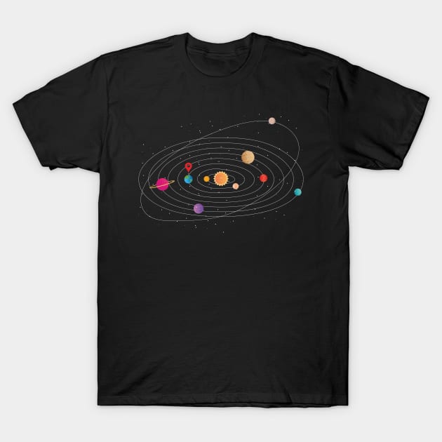 Home Planet T-Shirt by Urban_Vintage